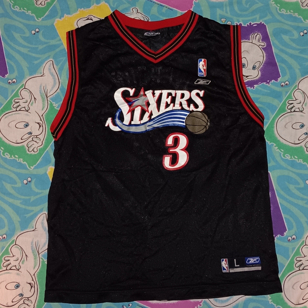 2004 Allen Iverson Philadelphia 76ers Vintage Basketball Jersey